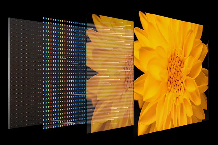 Deeper Blacks & Stronger Contrast