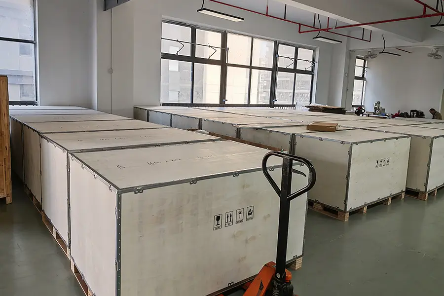 Koordinierung von Lieferung und Installation